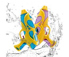 infinitoo 2PCS Pistolet à Eau Enfant Puissant Blaster Jeu de Plein Air pour Enfant Piscine Plage de Sable Combat de leau, 26*18*5CM