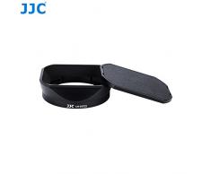 JJC LH-JXF23 Black Pare-soleil pour Fujifilm FUJINON XF 23mm F1.4 R WR/Kit avec Toboggan Motif Hotte Casquette – Remplace Fujifilm LH-XF23