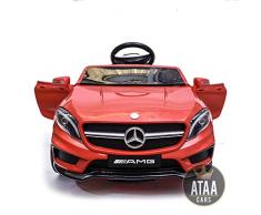 ATAA CARS Mercedes GLA 12v Voiture électrique pour Enfant avec Télécommande- Rouge