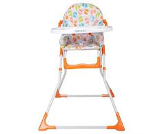 Safetots chaise haute pliante de compact (pieds de bébé)