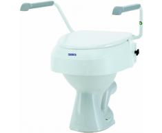 Invacare Aquatec 900 Rehausseur de WC avec accoudoirs Blanc
