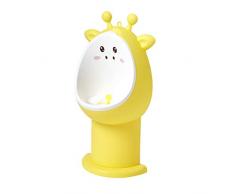 XLGX Toilette pour Enfants - Bébé Debout Toilette Enfant Urinoir Bébé Urinoir - Pot pour Bébé Toilettes pour Garçons et Filles pour Tout-Petits Enfant (Jaune)