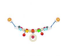 Heimess Hochet - Chaîne de Poussette avec Clips - Train II