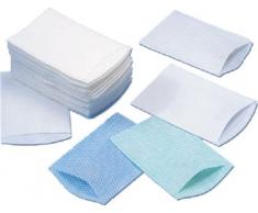 Gohy - Paquet de 50 gants de toilette jetables 75g/m² - 157 x 230 mm