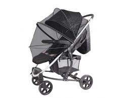 yummyfood Moustiquaire pour Poussette, Pliables Moustiquaire pour Landau avec Fermeture Éclair Bidirectionnelle pour Poussette, Auto-siège, Landaus Et Nacelle