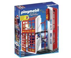 Playmobil - 5361 - Jeu De Construction - Caserne Des Pompiers