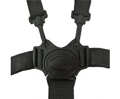 Amcho Harnais 5 points Chaise bébé Poussette Ceinture de sécurité universel pour ceinture de sécurité pour chaise haute En Bois Chaise haute Poussette Poussette