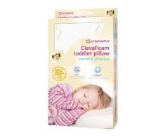 Clevamama ClevaFoam Oreiller Enfant - Coussin Anti-plagiocéphalie Nourrisson (+ 12 mois)