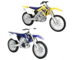 New Ray - 67223 - Véhicule Miniature - Moto Dirt Bike + Race