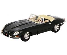 Bburago - 12046gr - Véhicule Miniature - Modèle À Léchelle - Jaguar Type E Cabriolet - Echelle 1/18 - Vert