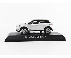 Norev- DS 3 Crossback E-Tense 2019-Pearl & Black Roof Voiture Miniature de Collection, 170022, Gris/Noir