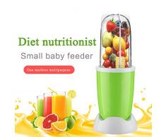 Rabbfay Multifonction Bébé Aliments Mixeur, Électrique Bébé Multifonction Aliments Supplément Machine, avec Jus, Haché Moi À, Remuer, Milk-Shake, Écrasé La Glace, Mixte, Couper des Légumes
