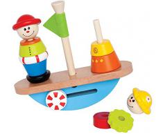 Hape - E0423 - Jouet De Premier Age - Bateau Balancier