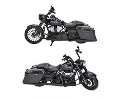 1:12 Moto Noir Modèle En Alliage Moteur Cycle Simulation Miniature Jouet Meubles Décoration Collection Collection Modèle Moto