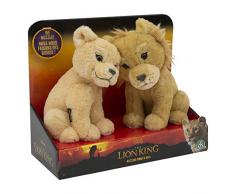 Le Roi Lion - Le Film Disney 2 Peluches 17 cm Simba & Nala Câlins, LNN02