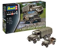 Revell- Maquette Militaire-M34 Tactical Truck & Jeep, 03260