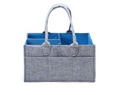 incarpo Sac a Langer Panier de Rangement pour Bébé Organiseur Chambre Bébé Rangement pour Nurserie Range Couches Bébé Table à Langer Panier Cadeau pour Fille et Garçon