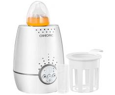 OMORC Chauffe-Biberon Digital Maison, 500W Haute Puissance, Mode de Chauffage Rapide et Mode de Température Constante, Protection Automatique et Contrôle Précis de la Température