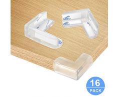 SIENOC 12x All Season tr/ès /épais Coin B/éb/é Garde Gardes Kit Protecteurs de Coins Garde Coins Mousse Antichoc Prot/ège Coin pour Table et Bureau U-profil de la double Protection Pour Haut et Bas de Chaque Tableau Co