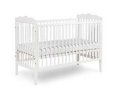 RADEK III Lit bébé à barreaux en pin massif 120 X 60 cm