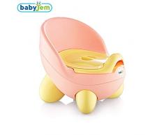 Babyjem Tonton Pot Bébé, Toilette Enfant, avec Couvercle, Apprentissage de la propreté, Hygiénique, Ergonomique, Poudre