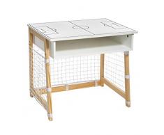 Atmosphera - Bureau décolier en Bois Esprit Cage de Foot H 52 cm