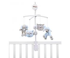 Nattou Mobile Musical pour Bébé Garçon - Sam et Toby
