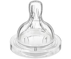 Philips Avent SCF633/27 tétines Classic+ 3m+, débit moyen - 2 pièces