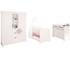 Chambre bébé Nina avec commode extra large et grande armoire