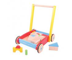 Bigjigs Toys Chariot de marche bébé