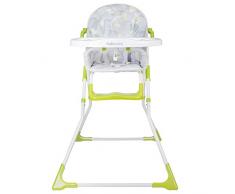 Safetots chaise haute pliante de compact (charmes de bébé)