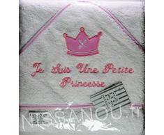 Bébé Serviette, sortie de Bain Avec Capuche, idee cadeau naissance - BcRs-PSS NISSANOU