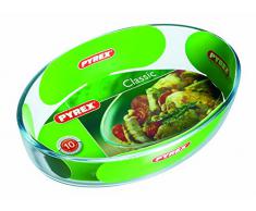 Pyrex - Essentials - Plat à Four Ovale en Verre 21x13 cm