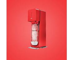 Machine À Bulles Deau, Machine Soda Portable Ménage, Machine Maison Soda, No Need To Plug In,Rouge