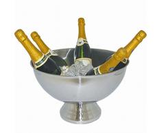 Vasque à Champagne - Grand Seau à Champagne Inox - 39,5 x 25 cm