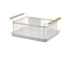 Porte de style japonais bol évier de la cuisine en fer forgé panier Porte cuisine multifonctions Porte égouttoir baguettes de rangement plat