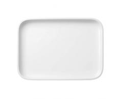 Villeroy & Boch Clever Cooking Plat de service rectangulaire, 36 x 26 cm, Porcelaine Premium, Blanc