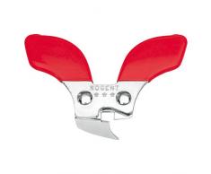 NOGENT 04020H Ouvre boîtes Mini Kim, Plastique, Rouge, 8 cm