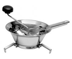 Home Trio Moulin à Légumes avec 3 Disques, Acier INOX, 20 cm