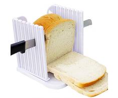 Trancheuse à pain pliable pour pain, gâteau, pain, pain grillé, etc.