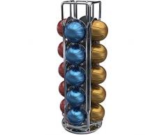 Tavola Swiss 50.VERTUO Porte-capsule rotatif, Argent