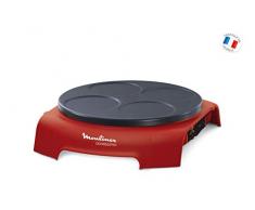 Moulinex PY312511 Crêpière Accessimo Crep Party Rouge