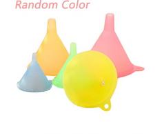 YH 5 Pcs/Ensemble Petit Moyen Grande Variété Liquide Coloré en Plastique Entonnoir Huile Entonnoir Petit Moyen Liquide Cuisine Ensemble Huile Grande Variété Kit