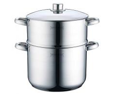 Royalty Line - RL-C12L - Couscoussier en inox, 12L, Induction