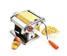 GOODS+GADGETS Machine à pâtes en acier inoxydable Machine à pâtes pour pâtes fraîches