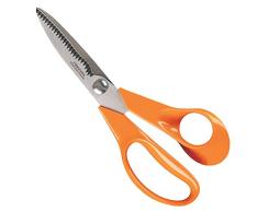 Fiskars Ciseaux de cuisine, Longueur totale: 18 cm, Acier de qualitÃ©/Plastique, Classic, 1000819