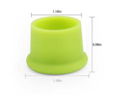 Vicloon Lot de 6 Bouchons à Vin Silicone,Bouchon de Bouteille Rond, Capsules de Bière/Beer