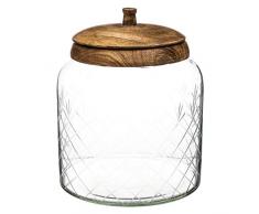 Bonbonnière en verre manguier - H 20 cm