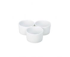 Ramequins Royal Genware NEV-RAMCON8-W modernes lisses, 8 cm (lot de 6)