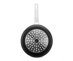 Valira 4647/25 Crêpière Premium de 28 cm fabriqué en Espagne, en Fonte daluminium avec Anti-adhérent écologique renforcé, apte pour linduction, Noir